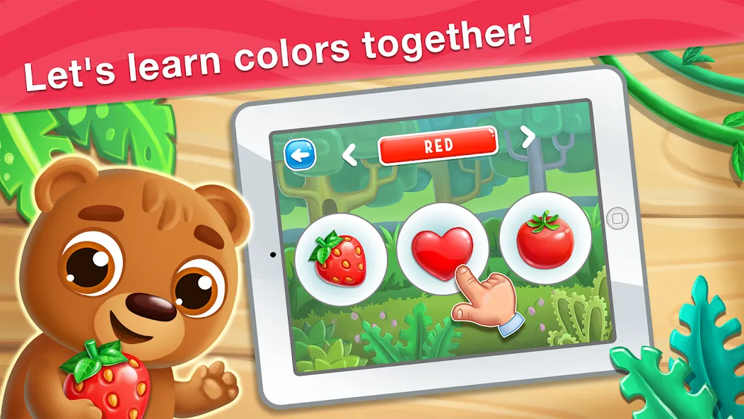 Скачать взлом Colors learning games for kids  [МОД Много монет] — стабильная версия apk на Андроид screen 1