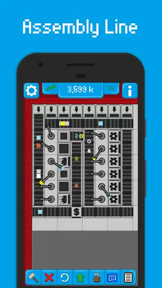 Скачать взломанную Assembly Line (Ассемблей Лайн)  [МОД Все открыто] — последняя версия apk на Андроид screen 1