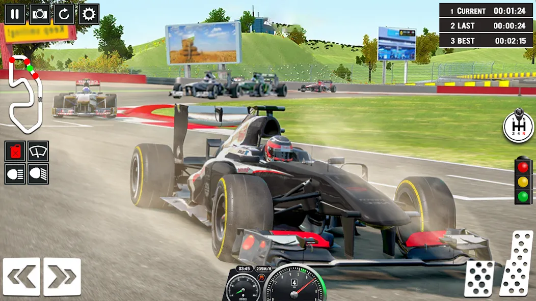 Скачать взломанную Formula Racing Car Racing Game  [МОД Меню] — последняя версия apk на Андроид screen 2