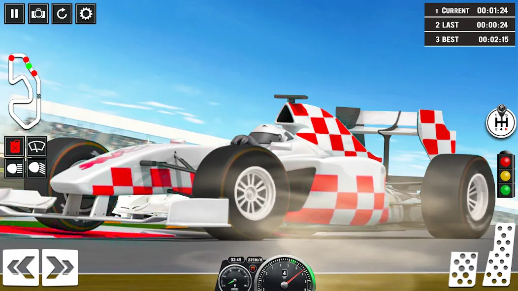 Скачать взломанную Formula Racing Car Racing Game  [МОД Меню] — последняя версия apk на Андроид screen 4