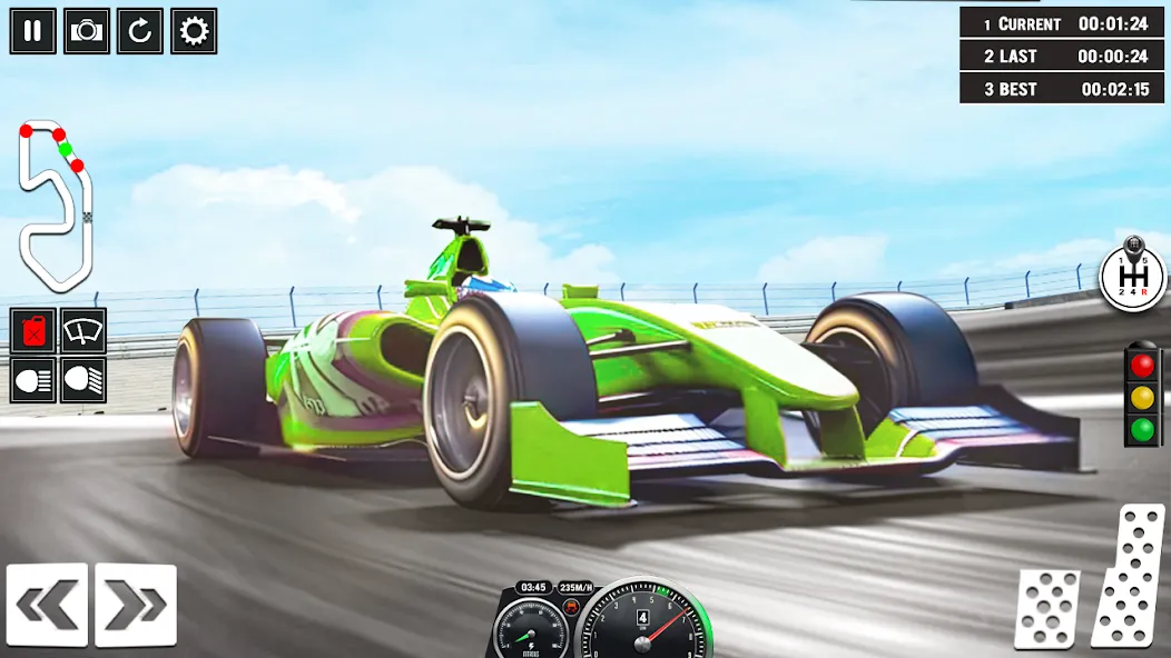 Скачать взломанную Formula Racing Car Racing Game  [МОД Меню] — последняя версия apk на Андроид screen 5