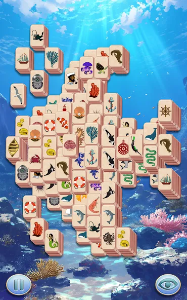 Взлом Mahjong 3  [МОД Mega Pack] — полная версия apk на Андроид screen 5