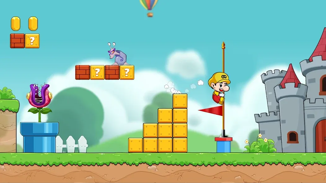 Взломанная Bean's World Super: Run Games  [МОД Все открыто] — полная версия apk на Андроид screen 3