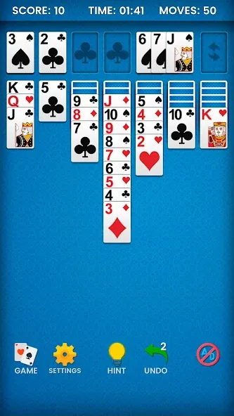 Взлом Klondike Solitaire (Клондайк солитер)  [МОД Много монет] — полная версия apk на Андроид screen 2