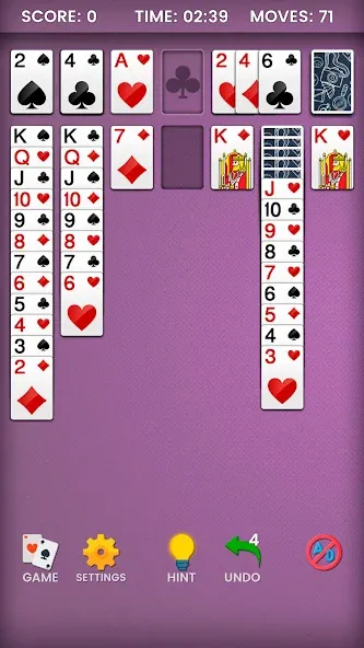 Взлом Klondike Solitaire (Клондайк солитер)  [МОД Много монет] — полная версия apk на Андроид screen 3