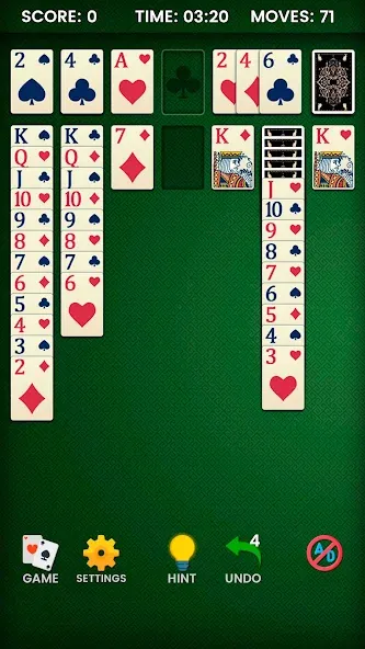 Взлом Klondike Solitaire (Клондайк солитер)  [МОД Много монет] — полная версия apk на Андроид screen 4