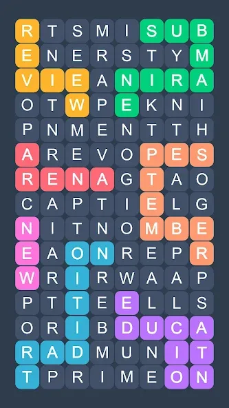 Взломанная Word Search — Evolution Puzzle  [МОД Много денег] — последняя версия apk на Андроид screen 4