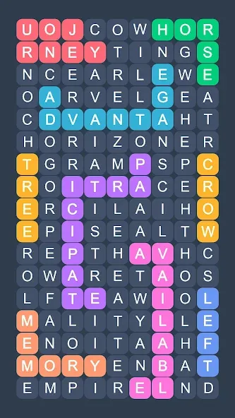 Взломанная Word Search — Evolution Puzzle  [МОД Много денег] — последняя версия apk на Андроид screen 5