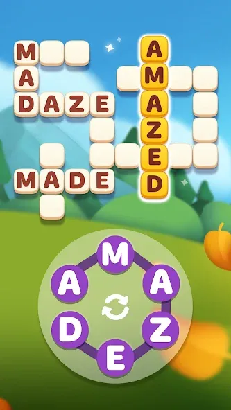 Скачать взломанную Word Spells: Word Puzzle Game  [МОД Бесконечные деньги] — полная версия apk на Андроид screen 2