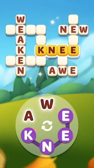 Скачать взломанную Word Spells: Word Puzzle Game  [МОД Бесконечные деньги] — полная версия apk на Андроид screen 4