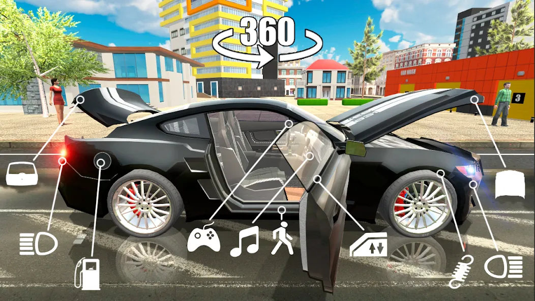 Скачать взлом Car Simulator 2  [МОД Меню] — полная версия apk на Андроид screen 1