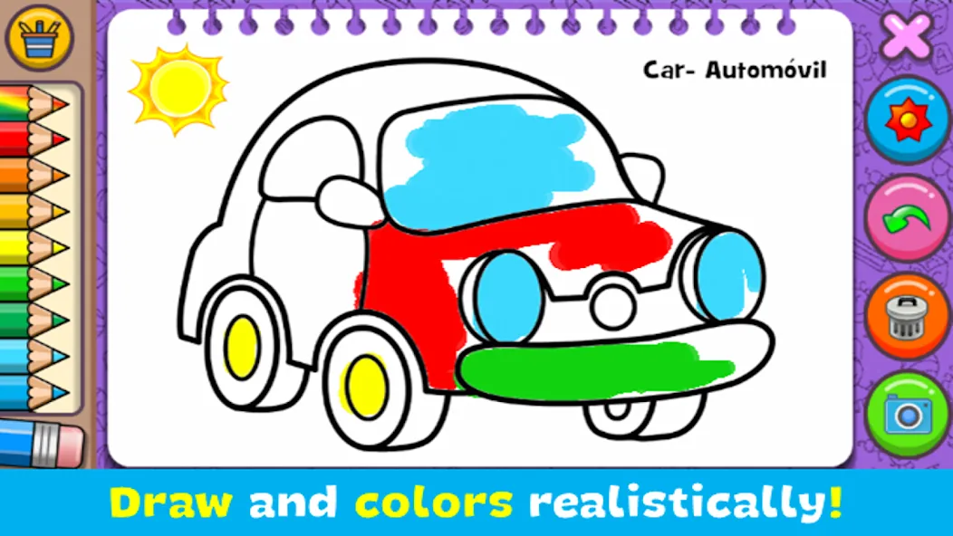 Взломанная Coloring & Learn  [МОД Все открыто] — стабильная версия apk на Андроид screen 1