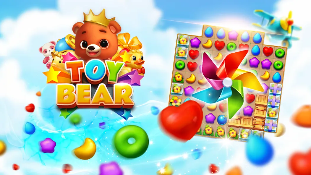 Скачать взлом Toy Bear Sweet POP: Match 3 (Той Бир Свит ПОП)  [МОД Бесконечные деньги] — стабильная версия apk на Андроид screen 5