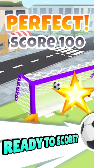 Скачать взломанную Crazy Kick! Fun Football game  [МОД Много денег] — полная версия apk на Андроид screen 1