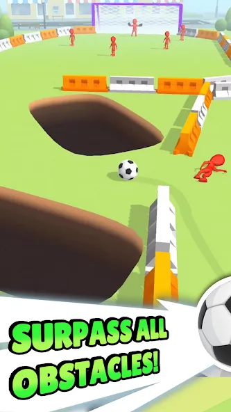 Скачать взломанную Crazy Kick! Fun Football game  [МОД Много денег] — полная версия apk на Андроид screen 4