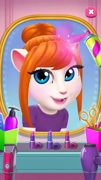 Взлом My Talking Angela 2  [МОД Menu] — стабильная версия apk на Андроид screen 2