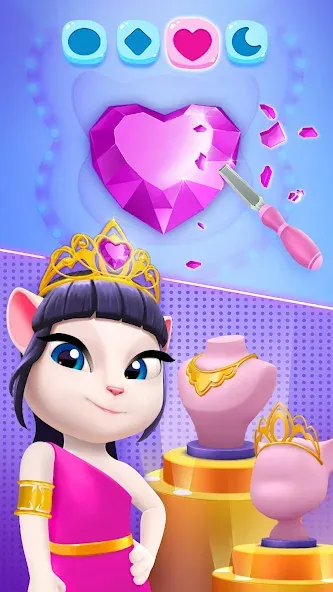 Взлом My Talking Angela 2  [МОД Menu] — стабильная версия apk на Андроид screen 5