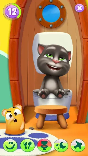 Взлом My Talking Tom 2  [МОД Много монет] — последняя версия apk на Андроид screen 3