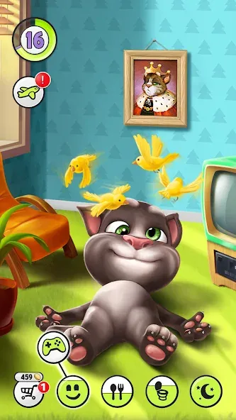 Взлом My Talking Tom  [МОД Mega Pack] — полная версия apk на Андроид screen 1