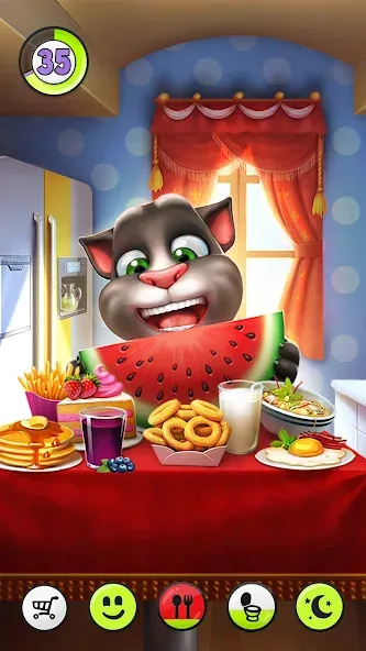 Взлом My Talking Tom  [МОД Mega Pack] — полная версия apk на Андроид screen 3