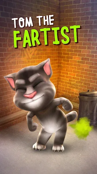 Взломанная Talking Tom Cat  [МОД Много монет] — последняя версия apk на Андроид screen 3