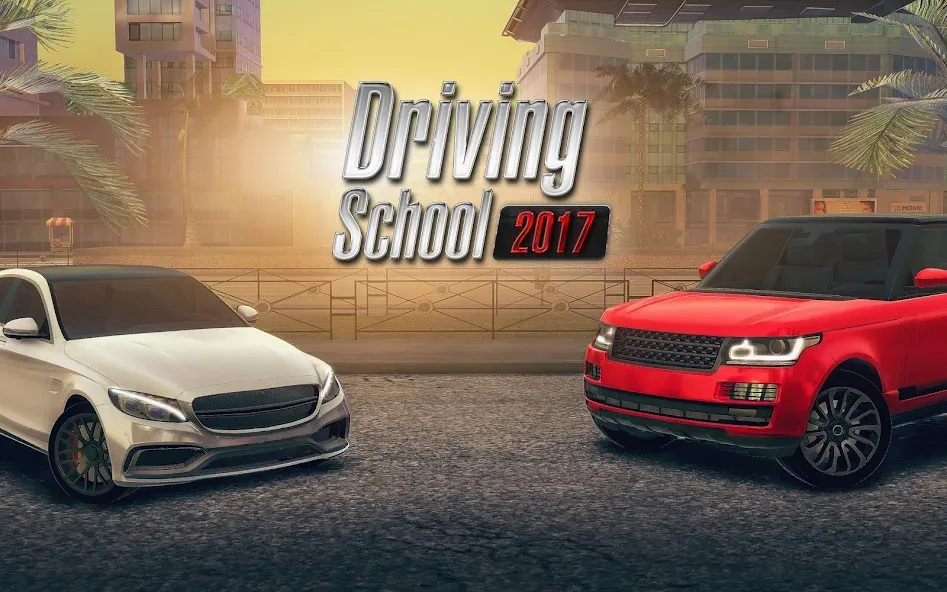 Взлом Driving School 2017 (Драйвинг Скул 2017)  [МОД Unlocked] — последняя версия apk на Андроид screen 1