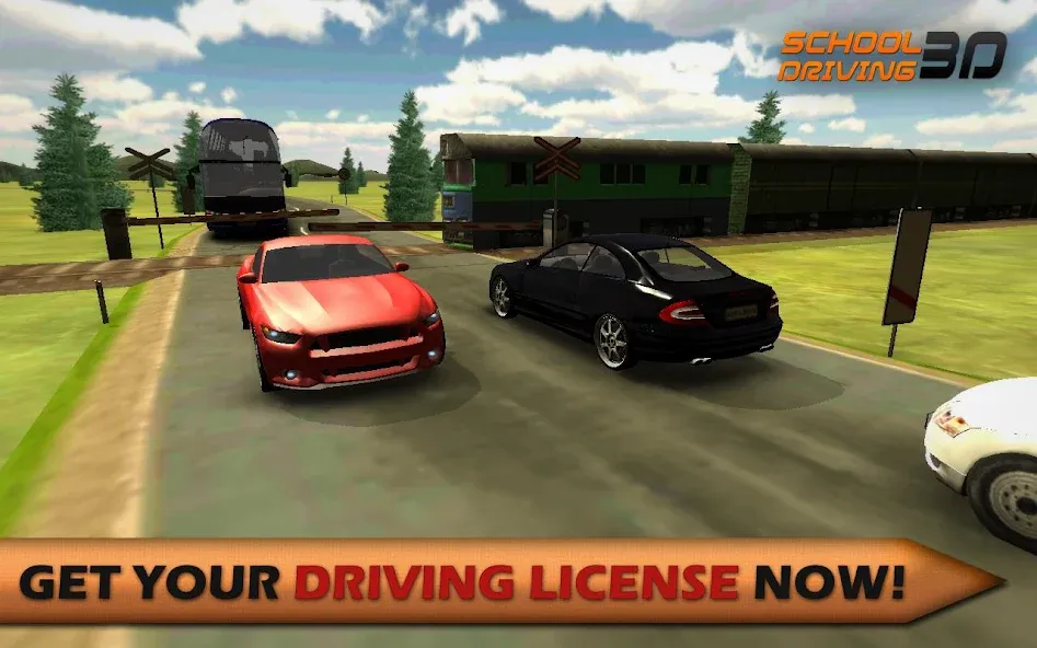 Взломанная School Driving 3D (Скул Драйвинг 3Д)  [МОД Mega Pack] — последняя версия apk на Андроид screen 1