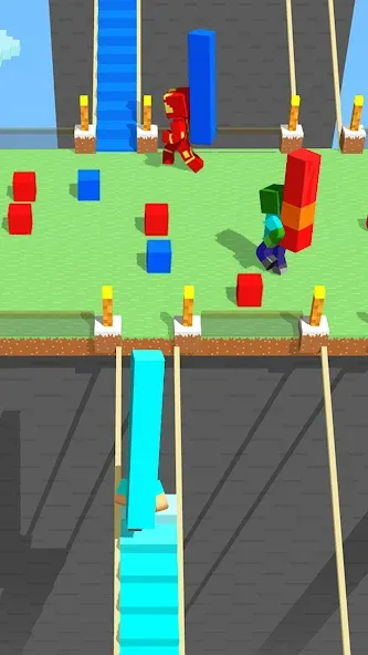 Взломанная Craft Bridge Race (Крафт Бридж Рейс)  [МОД Много денег] — полная версия apk на Андроид screen 5