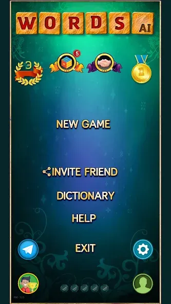 Взлом Word Game: Friends Offline  [МОД Бесконечные монеты] — стабильная версия apk на Андроид screen 3