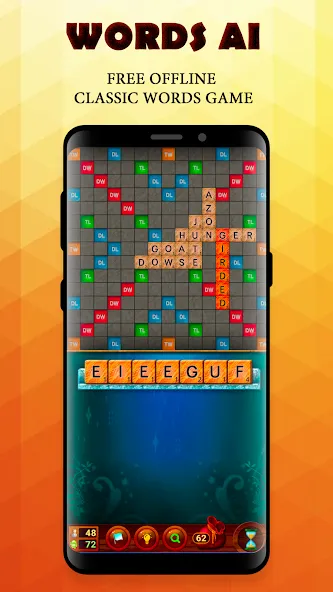 Взлом Words AI Friends Classic  [МОД Menu] — последняя версия apk на Андроид screen 1