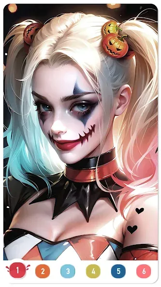 Скачать взлом Clown Color, Paint by number  [МОД Menu] — полная версия apk на Андроид screen 2