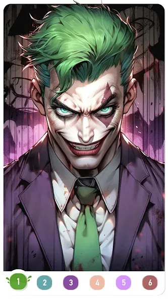 Скачать взлом Clown Color, Paint by number  [МОД Menu] — полная версия apk на Андроид screen 3