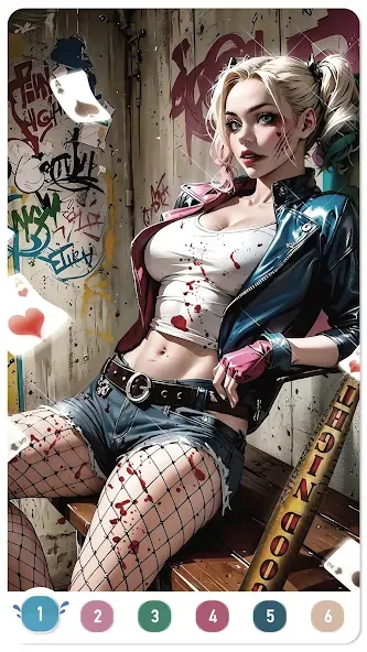 Скачать взлом Clown Color, Paint by number  [МОД Menu] — полная версия apk на Андроид screen 5