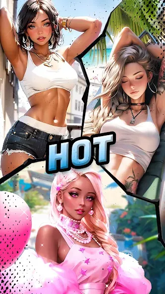 Взломанная Adult Sexy Coloring Games  [МОД Mega Pack] — полная версия apk на Андроид screen 2