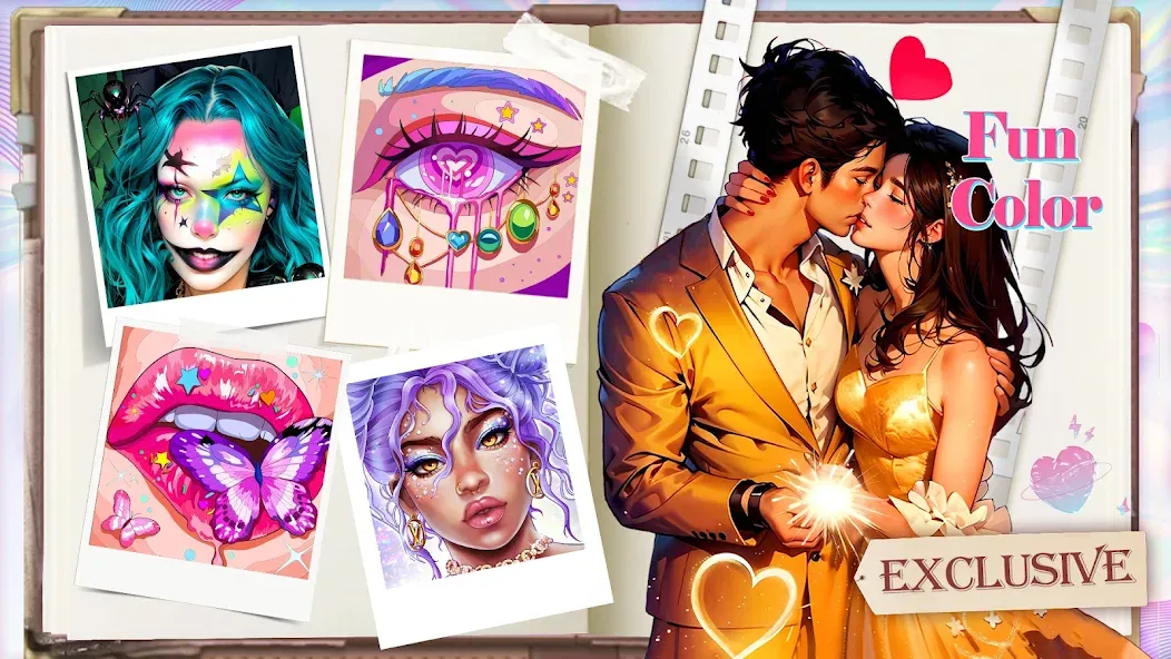 Взлом Fun Color:Happy Coloring games  [МОД Menu] — последняя версия apk на Андроид screen 4