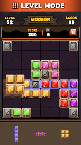 Взлом Block Puzzle 8×8 (Блокголоволомка 88)  [МОД Все открыто] — стабильная версия apk на Андроид screen 1