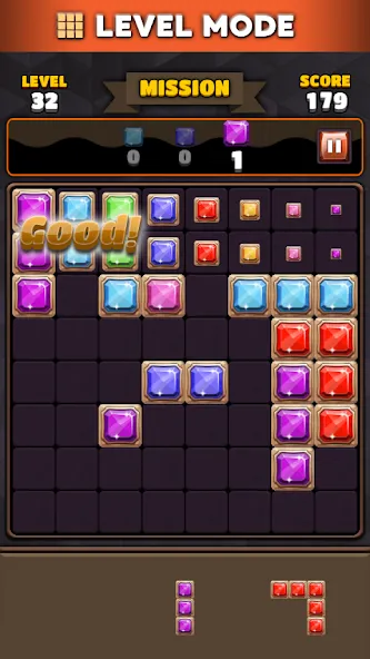 Взлом Block Puzzle 8×8 (Блокголоволомка 88)  [МОД Все открыто] — стабильная версия apk на Андроид screen 3