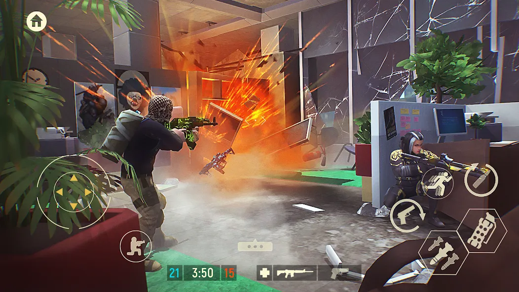 Взломанная Tacticool: 3rd person shooter (Тактикул)  [МОД Unlimited Money] — стабильная версия apk на Андроид screen 1