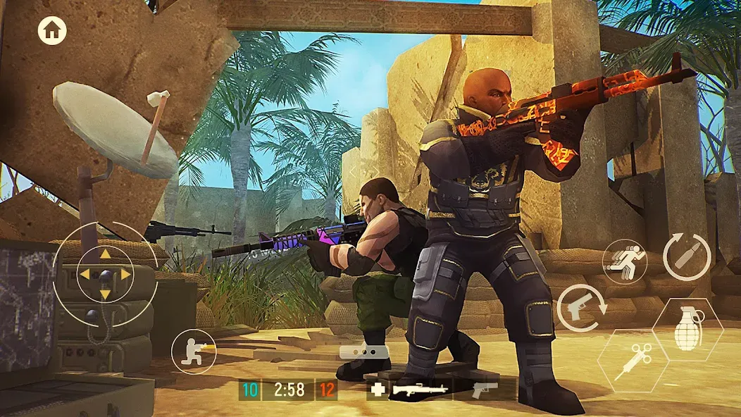 Взломанная Tacticool: 3rd person shooter (Тактикул)  [МОД Unlimited Money] — стабильная версия apk на Андроид screen 3