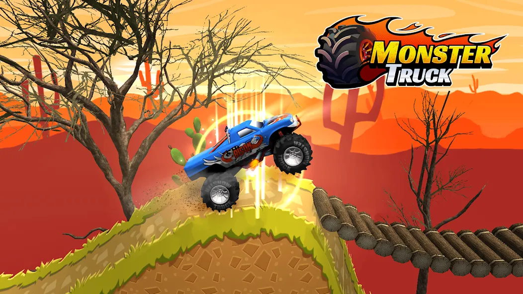 Скачать взлом Monster truck: Extreme racing  [МОД Бесконечные деньги] — последняя версия apk на Андроид screen 1