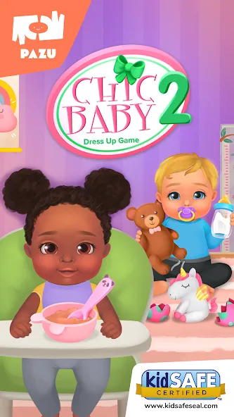 Взломанная Baby care game & Dress up  [МОД Меню] — последняя версия apk на Андроид screen 1