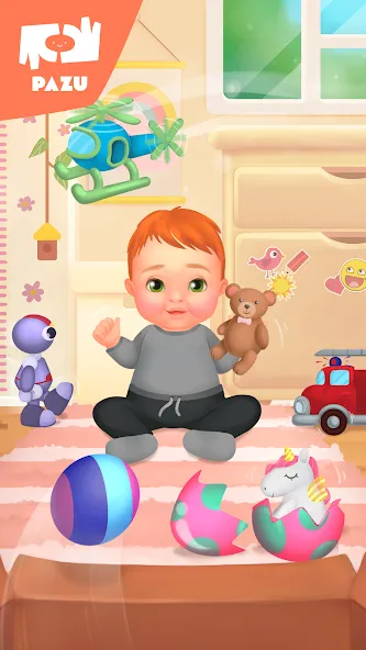 Взломанная Baby care game & Dress up  [МОД Меню] — последняя версия apk на Андроид screen 5