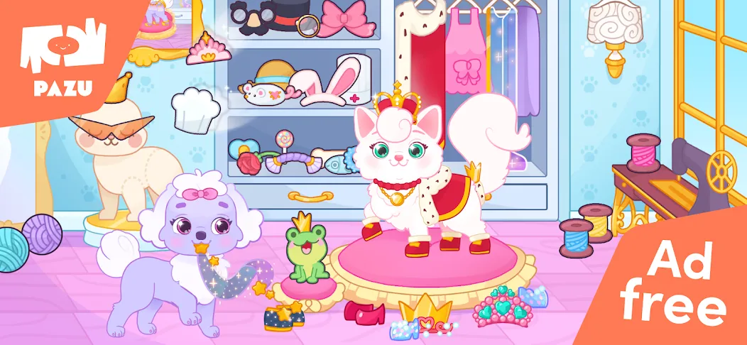 Взлом Princess Palace Pets World  [МОД Unlimited Money] — стабильная версия apk на Андроид screen 1