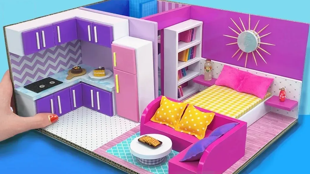 Скачать взлом Girl Doll House Design Games (Дизайнерские игры для девочек Домик для кукол)  [МОД Бесконечные деньги] — последняя версия apk на Андроид screen 5