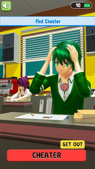 Скачать взломанную Anime School Teacher Simulator  [МОД Меню] — стабильная версия apk на Андроид screen 3