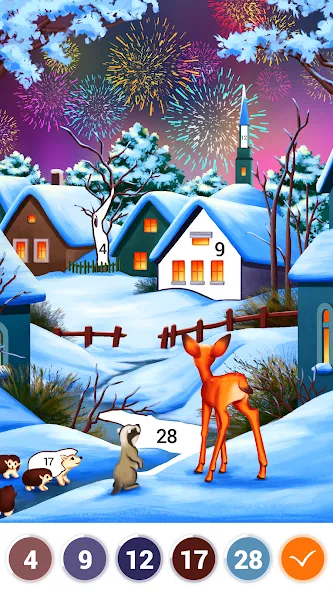 Взлом Art Coloring — Color by Number  [МОД Много денег] — полная версия apk на Андроид screen 2