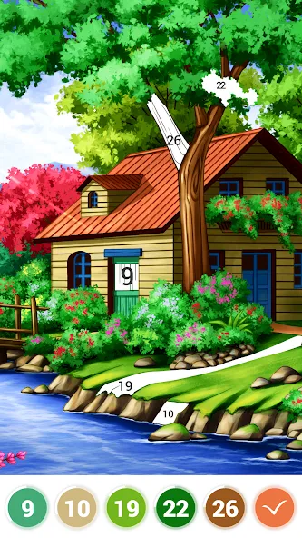 Взлом Art Coloring — Color by Number  [МОД Много денег] — полная версия apk на Андроид screen 3