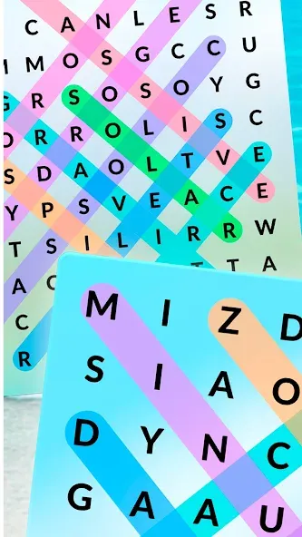 Взлом Wordscapes Search (Вордскейпс Серч)  [МОД Меню] — стабильная версия apk на Андроид screen 1