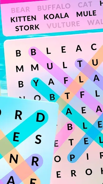 Взлом Wordscapes Search (Вордскейпс Серч)  [МОД Меню] — стабильная версия apk на Андроид screen 2