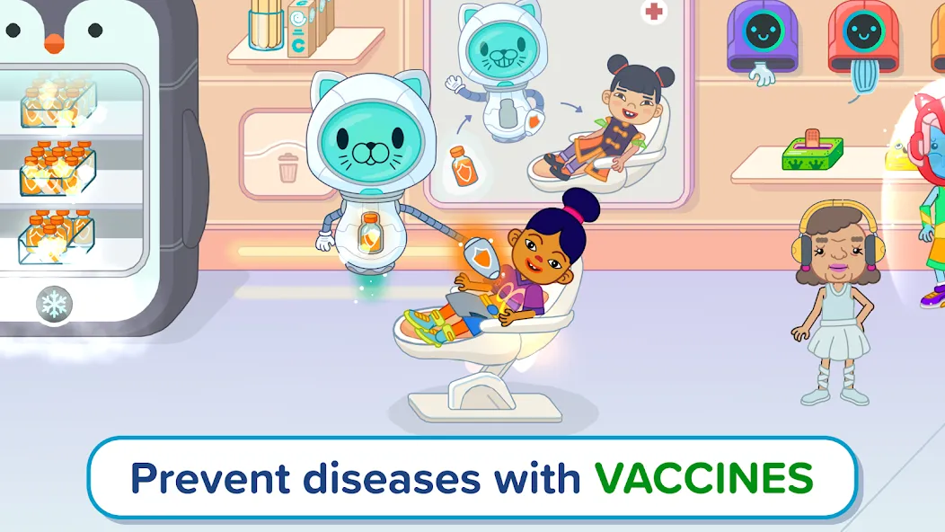 Взломанная Pepi Hospital 2: Flu Clinic (Пепи Хоспитал 2)  [МОД Unlocked] — последняя версия apk на Андроид screen 4